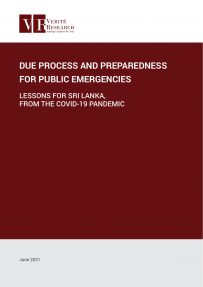 due process and preparedness for public emergencies in sri lanka